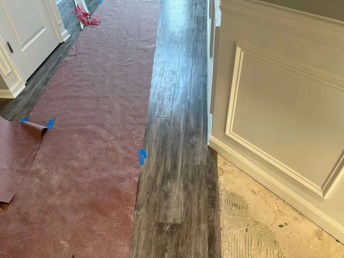 Completed marble shower restoration in Machesney Park